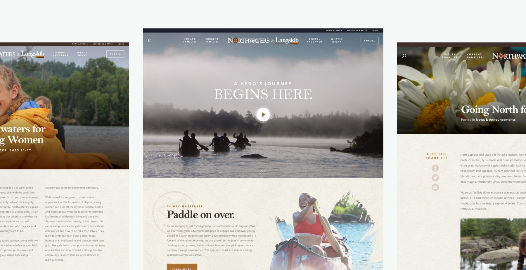 northwaters opening screens
